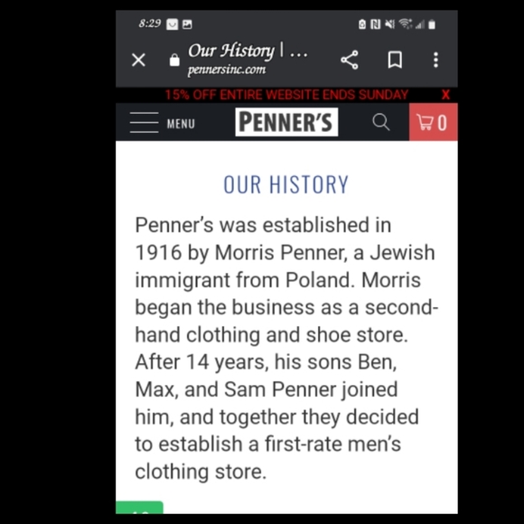 Penner's Men's Lt. Blue Sports Jkt/Blazer/Matts Internat'l Penner Exclusive - Picture 10 of 11